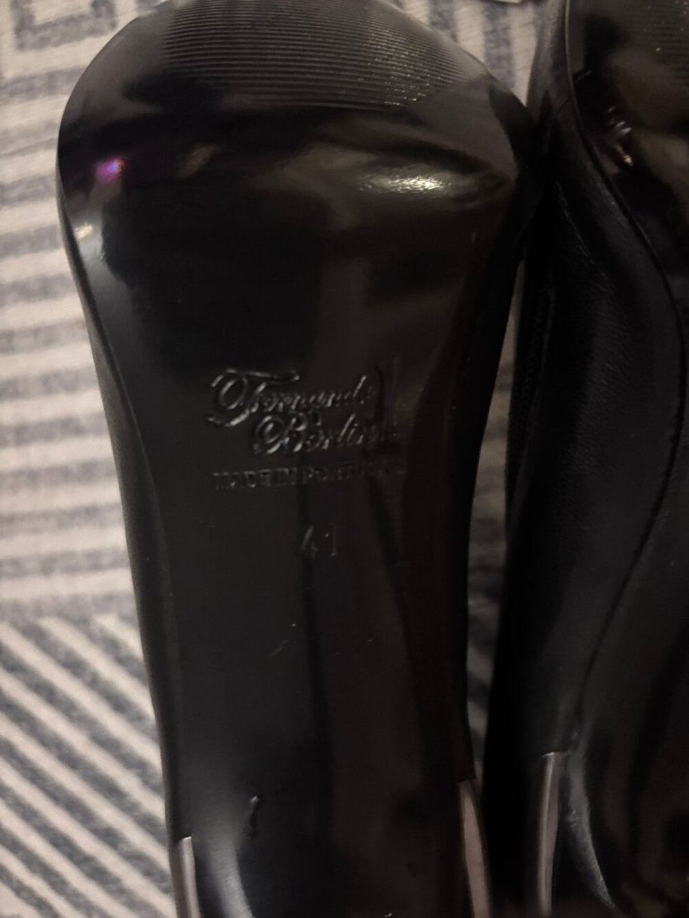 Fernando Berlin Stiletto Thigh Highs Boots - Picture 7 of 15